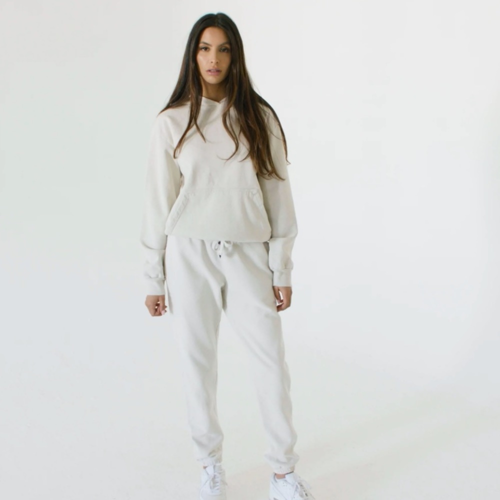 (65% OFF) Talentless Premium Sweat Set in Bone